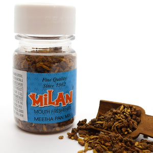 MILAN MEETHA - Crisp, Cool & Sweet Taste - Freshens Your Breath - Cleans Your Mouth - Contains Traditional Ingredients - No Supari - 4  Bottles - FREE SHIPPING