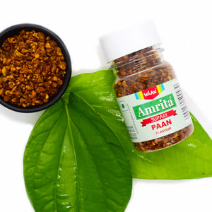 Amrita Supari Paan Flavour - 2 Bottles (75g each) - PAAN FLAVOUR - Soft & Small Pieces - Easy To Chew - Free Shipping