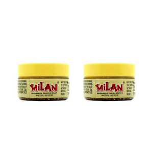 MILAN SUGANDHI ELAICHI DANA - With Silver Waraq - Fresh & Fragrant - Sweetens your mouth & cleans your breath - Convenient pack - 2 Containers (12g each)