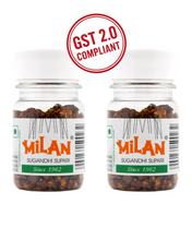 Load image into Gallery viewer, Milan Sugandhi Supari - 2 Bottles (75g each) - Original Classic Flavour - Fine Quality Since 1962 - FREE SHIPPING