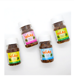 Milan Supari - Assorted Pack of 4 Bottles - Elaichi + Kesari + Meethi + Special - Fine Quality Since 1962 - FREE SHIPPING