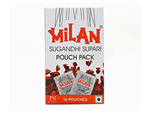 Load image into Gallery viewer, Milan Sugandhi Supari - 1 Box (10 Pouches) - Original Classic Flavour  - Fine Quality Since 1962