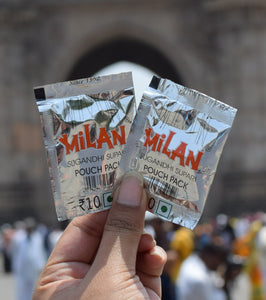 Milan Sugandhi Supari - 3 Boxes (10 Pouches / Box) - Original Classic Flavour  - Fine Quality Since 1962