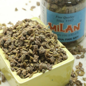 Milan Meetha Pan Mix - 1 Bottle (70g) - Crisp, Cool & Sweet Taste - Cleans Your Mouth - Contains Traditional Ingredients - No Supari