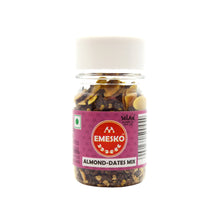 Load image into Gallery viewer, Emesko Almond Dates Mix - 2 Bottles - Sweet, Savoury &amp; Crunchy - No Sugar Added &amp; Nothing Fried