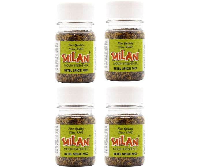 Milan Betel Spice Mix - 4 Bottles - FREE SHIPPING