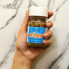 Load image into Gallery viewer, MILAN MEETHA PAN MIX - Crisp, Cool &amp; Sweet Taste - Freshens Your Breath - Cleans Your Mouth - Contains Traditional Ingredients - No Supari - 3 Bottles