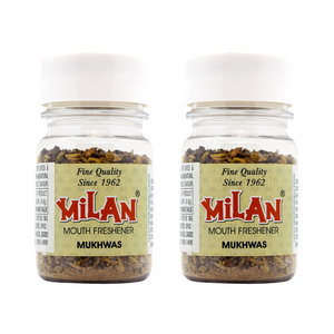Milan Mukhwas - No artificial flavours - No artificial sweeteners - Digestive and minty - No supari - 2 Bottles