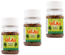 Load image into Gallery viewer, Milan Elaichi Supari - 3 Bottles (75g each) - ELAICHI FLAVOUR - Soft &amp; Small Pieces - Easy to Chew - Free Shipping