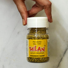Load image into Gallery viewer, Milan Sugandhi Saunf - Traditional Indian Digestive - Refined Flavour - After Meal Treat - 4 Bottles - FREE SHIPPING
